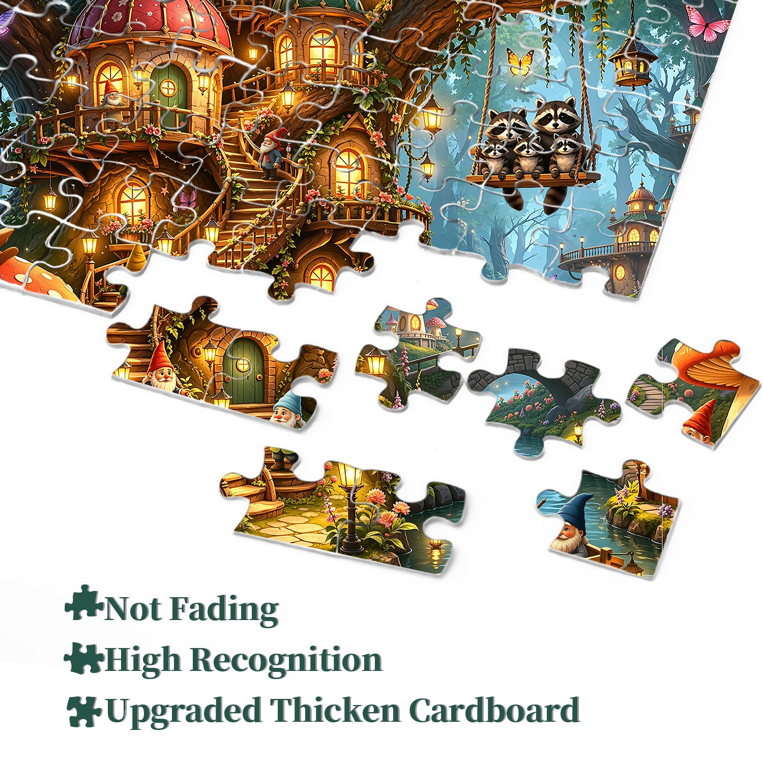 Gnome Hollow Jigsaw Puzzle 1000 Pieces