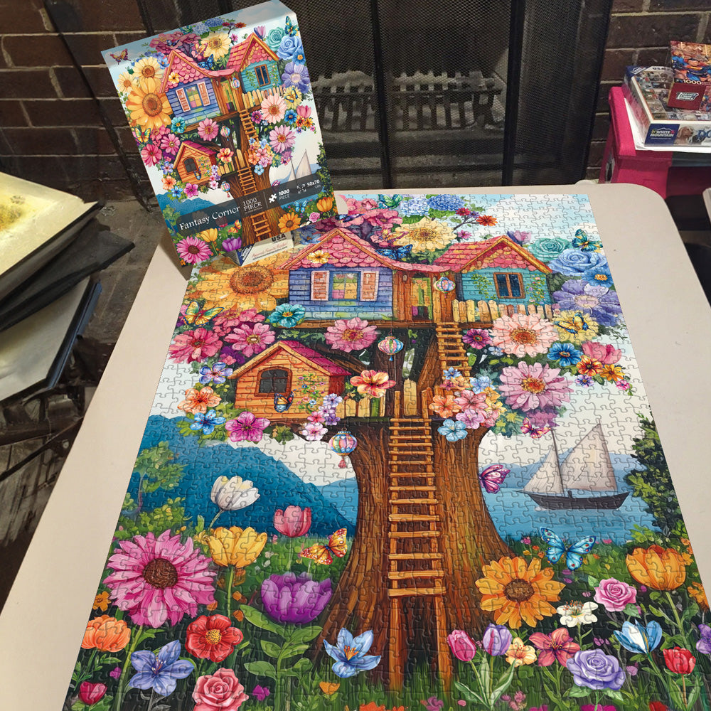 Blooming Treehouse Jigsaw Puzzle 1000 Pieces