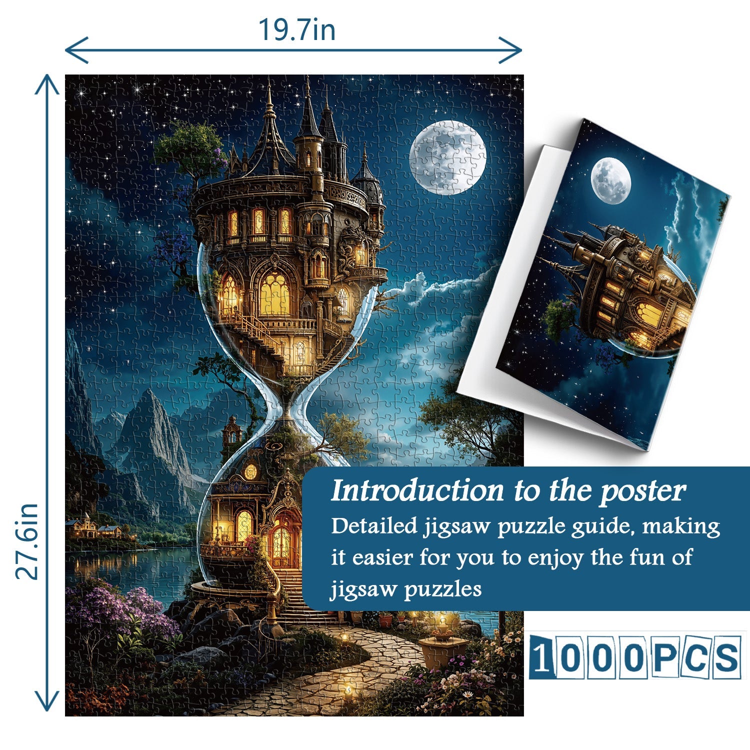 Hôtel Sorglass Hotel Puzzle 1000 pièces