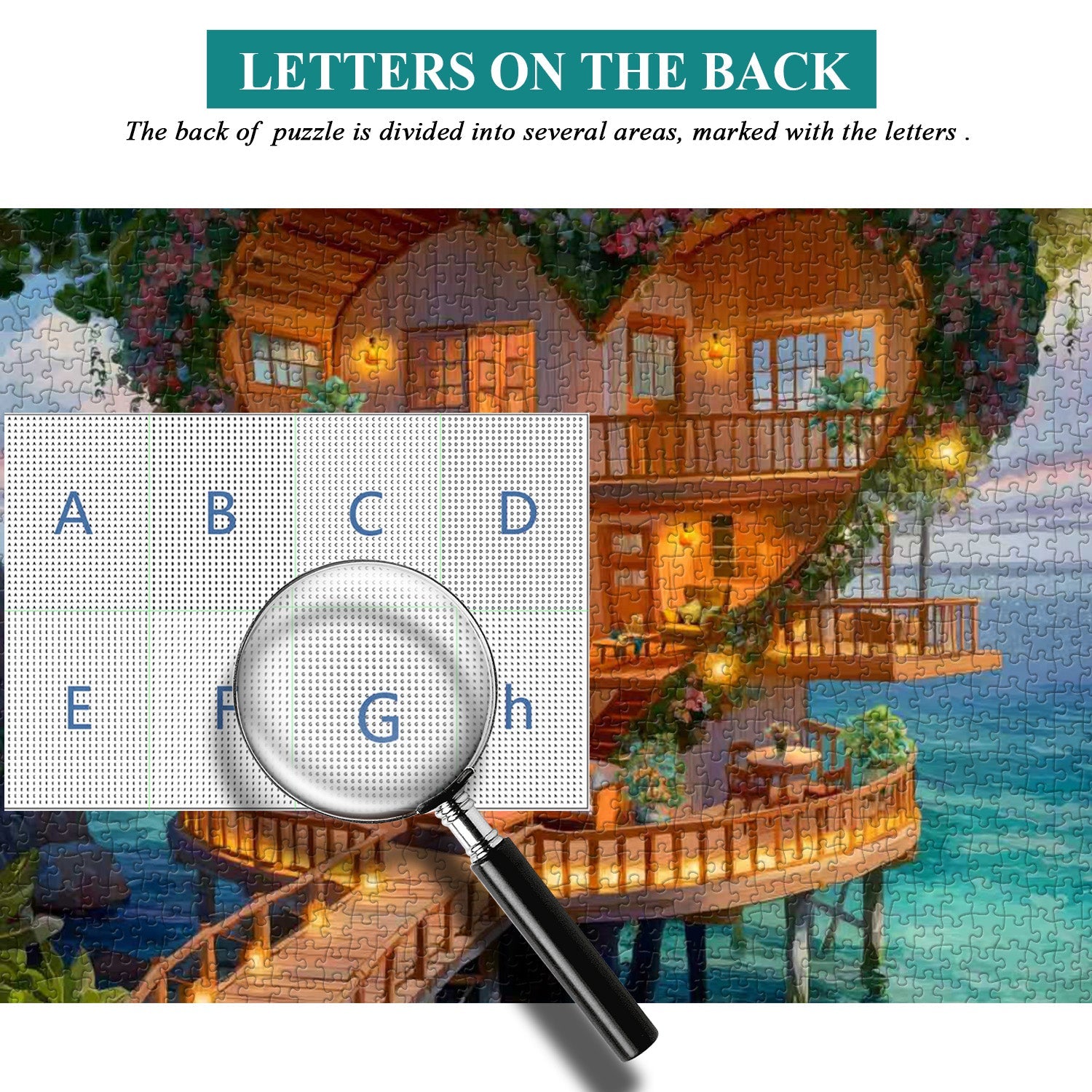 Treehouse Love Jigsaw Puzzle 1000 Pieces