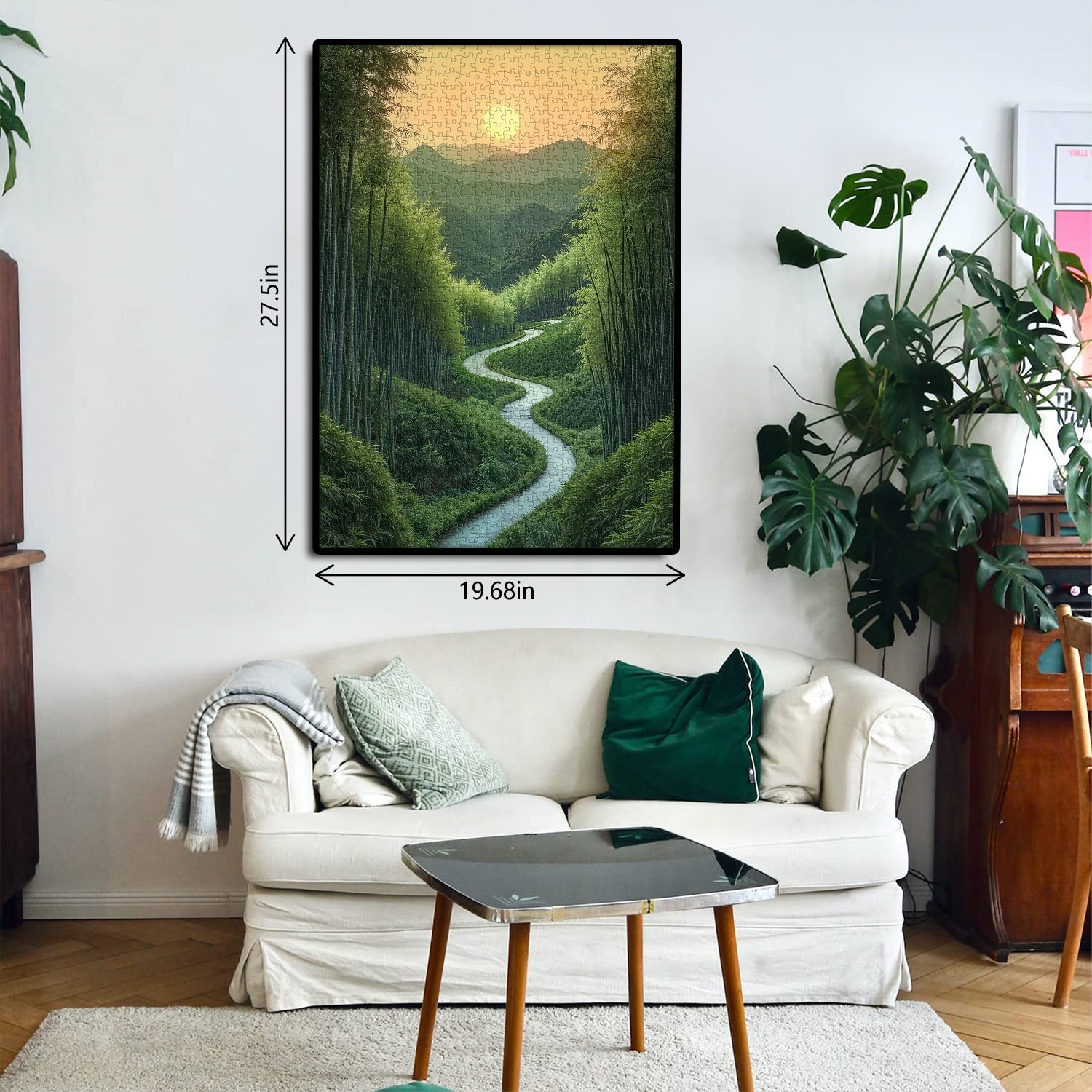 Bamboo Horizon Jigsaw Puzzle 1000 Pieces