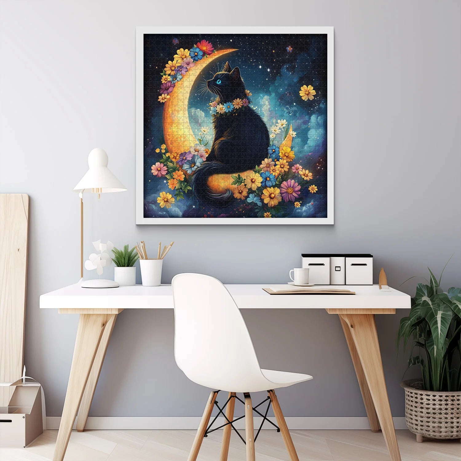 Moonlight & Whiskers Puzzles 1000 pièces