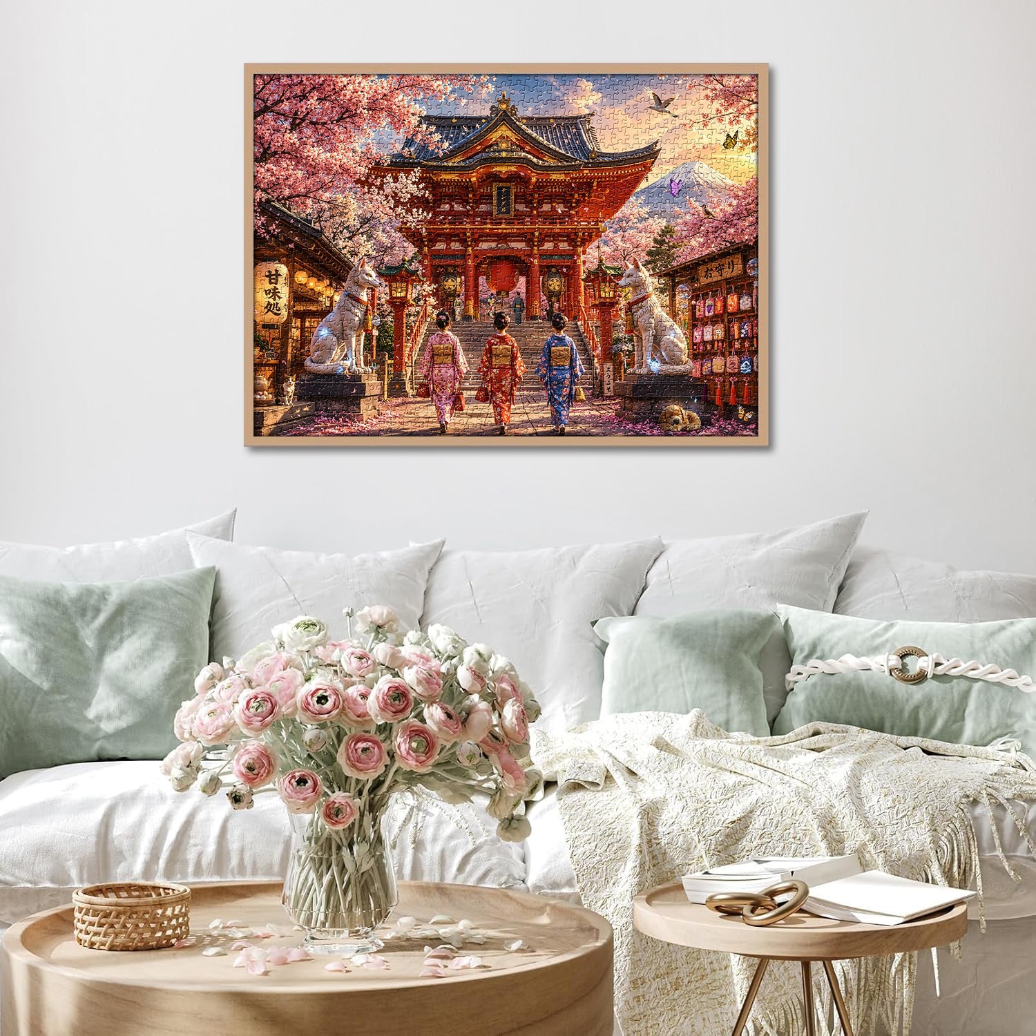Japanese Sanctuary Jigsaw Puzzle 1000 Pieces