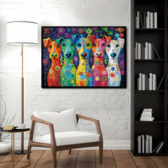 Colorful Dogs Jigsaw Puzzle 1000 Pieces