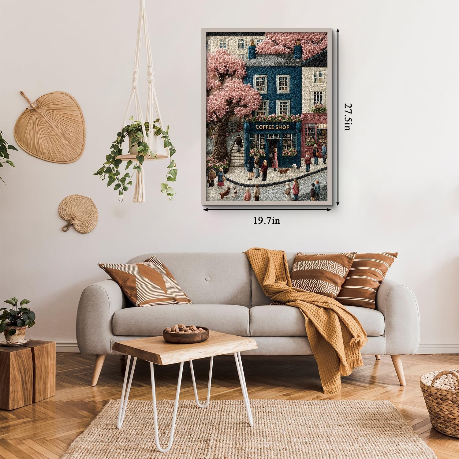 Cherry Blossom Street Jigsaw Puzzle 1000 Pieces