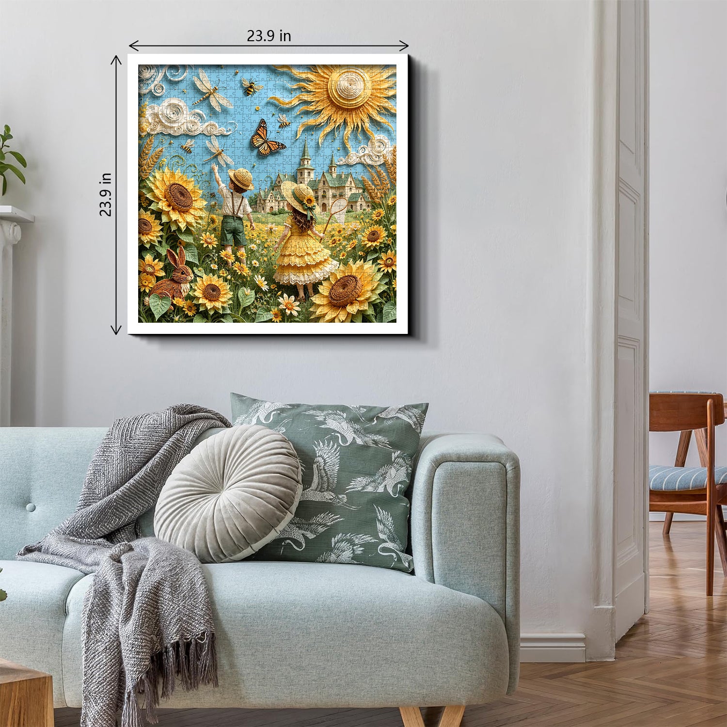 Summer Paper Meadow Jigsaw Puzzle 1000 Pieces