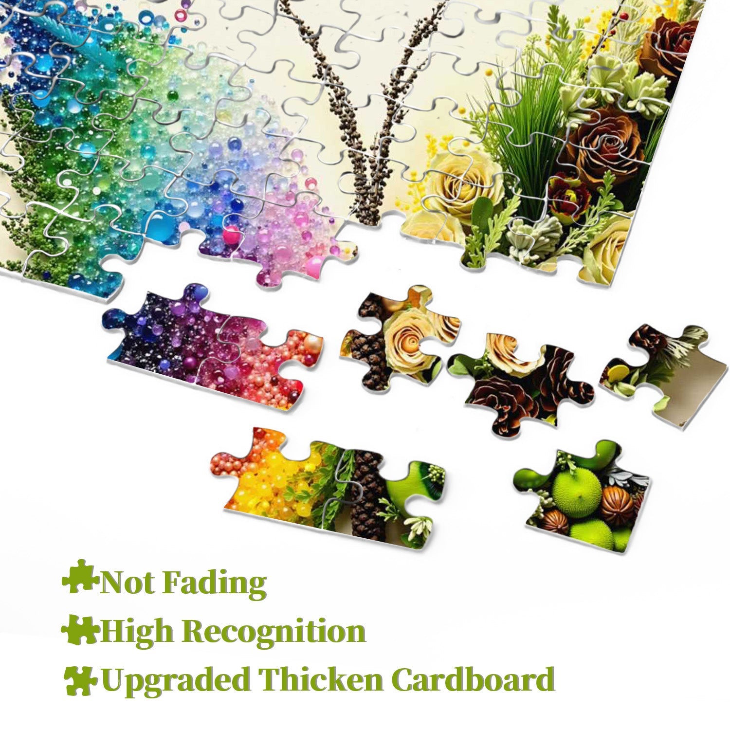 Puzzle con farfalla botanica da 1000 pezzi