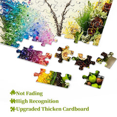 Puzzle con farfalla botanica da 1000 pezzi