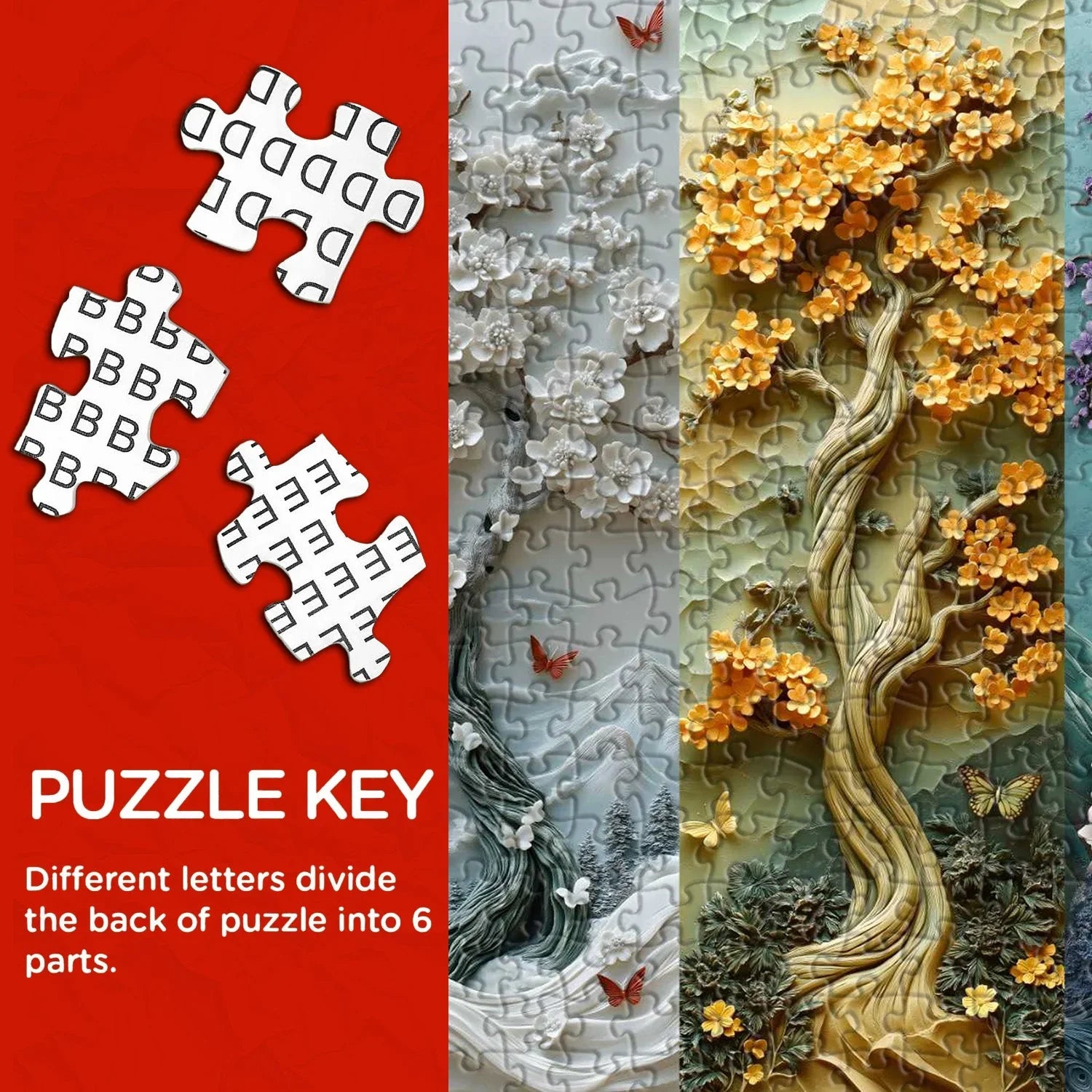 Puzzle Blossom Quartet da 1000 pezzi