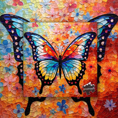 Mosaic Butterfly Jigsaw Puzzles 1000 Pieces