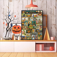 Halloween Cards Jigsaw Puzzles 1000 Pieces