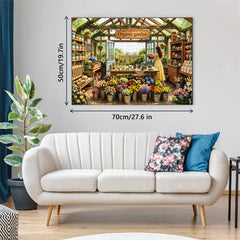 Puzzle Le Fleuriste de la Serre 1000 Pièces