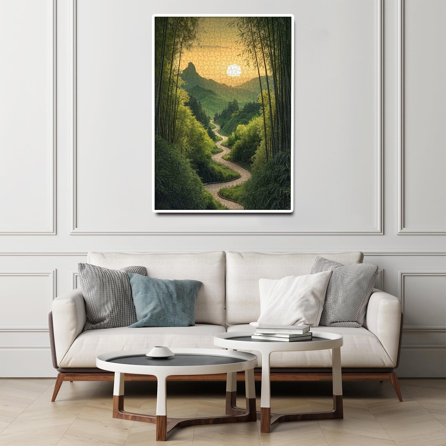 Silent Mountains Jigsaw Puzzle 1000 Pieces