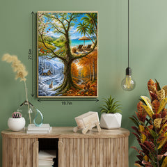 Seasons’ Tree Jigsaw Puzzle 1000 Pieces