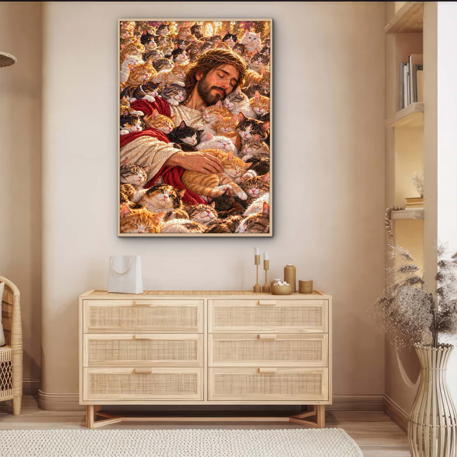 Puzzle Sacred Purrs 1000 pièces