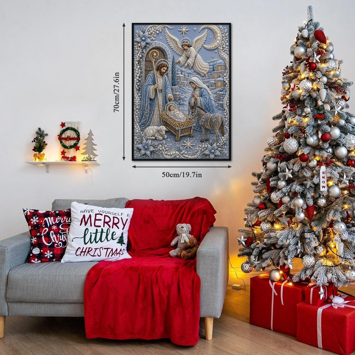 Pearl Nativity Scene Jigsaw Puzzle 1000 Pieces