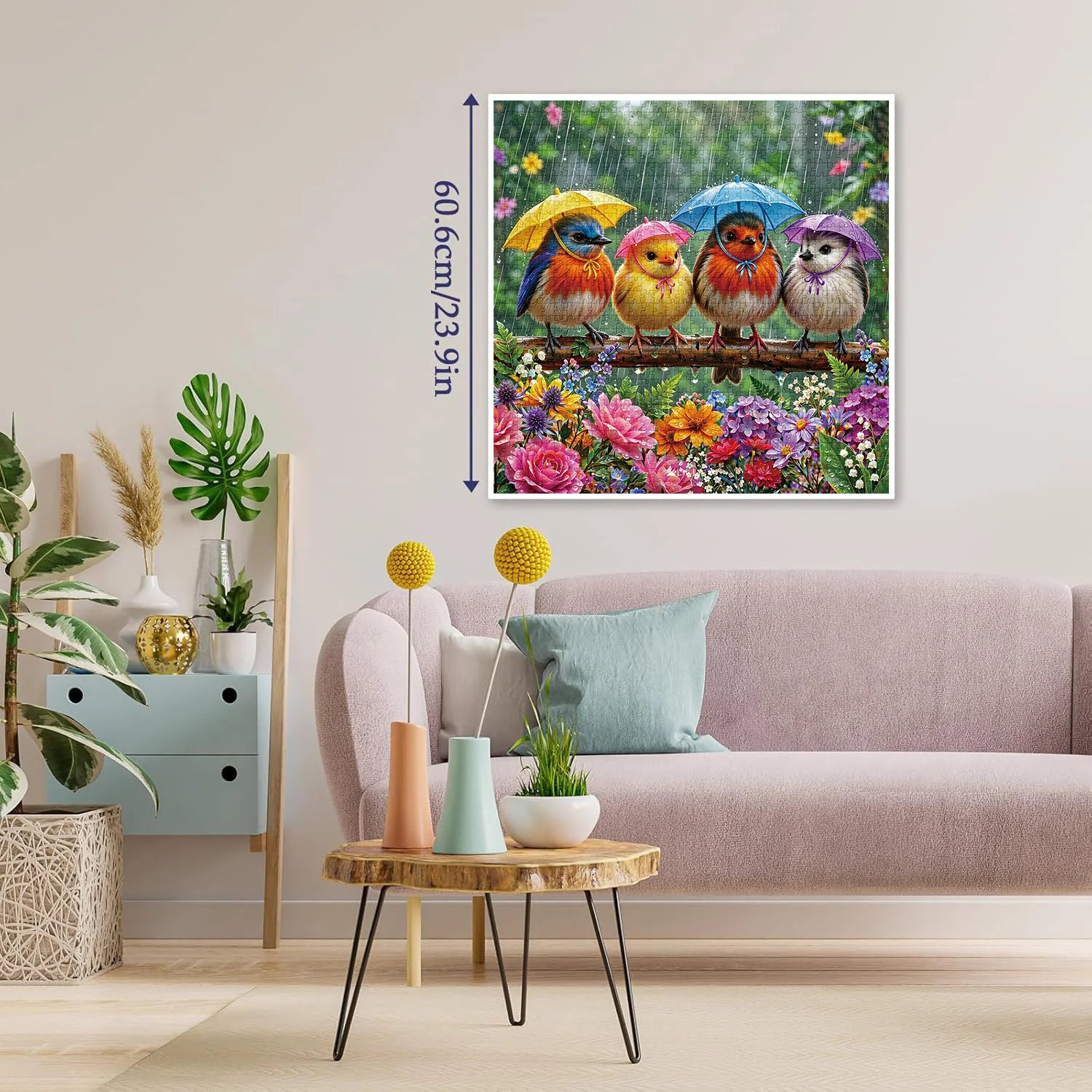 Puzzle Rainy Birds 1000 pezzi
