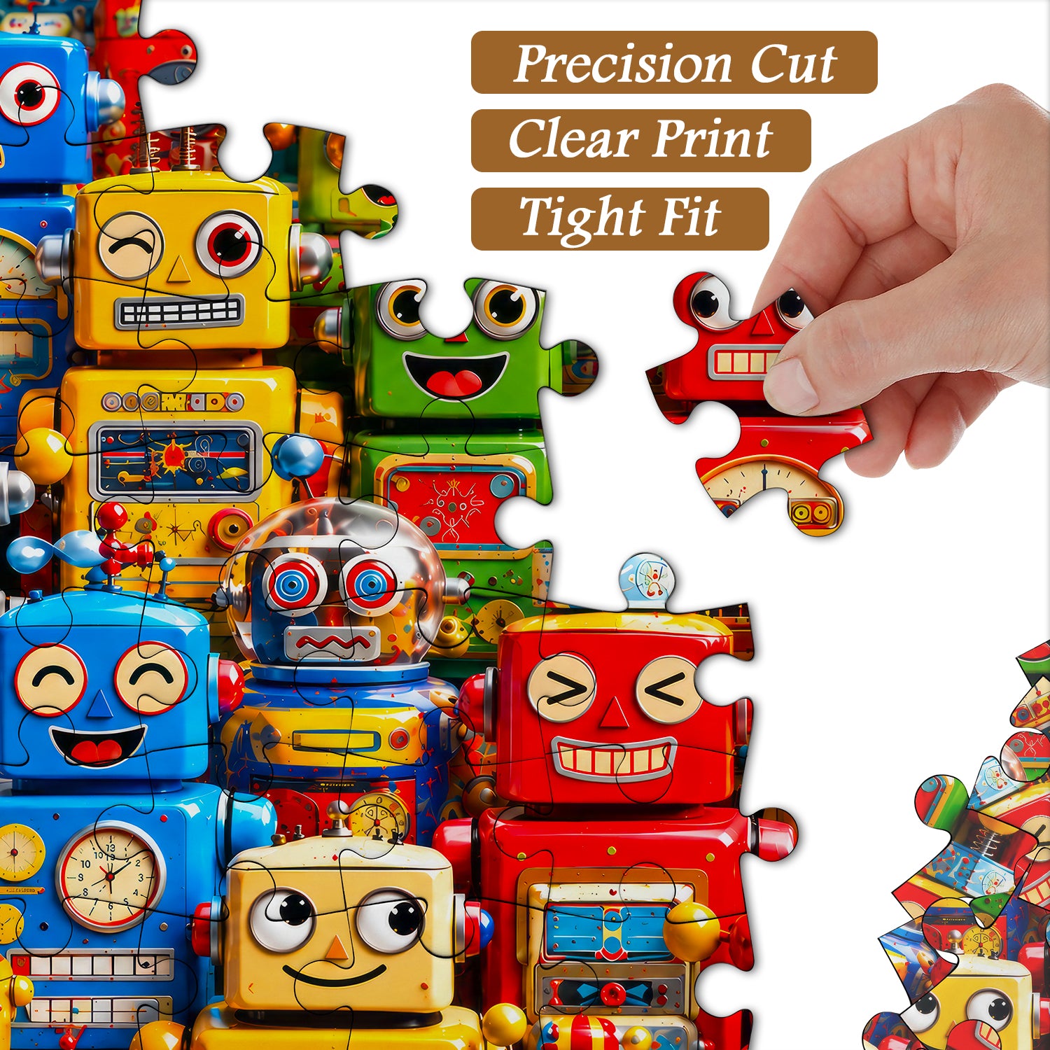 Robot Carnival Jigsaw Puzzle 1000 Pieces