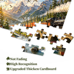 Valley Steam Train Jigsaw Puzzle 1000 Pieces