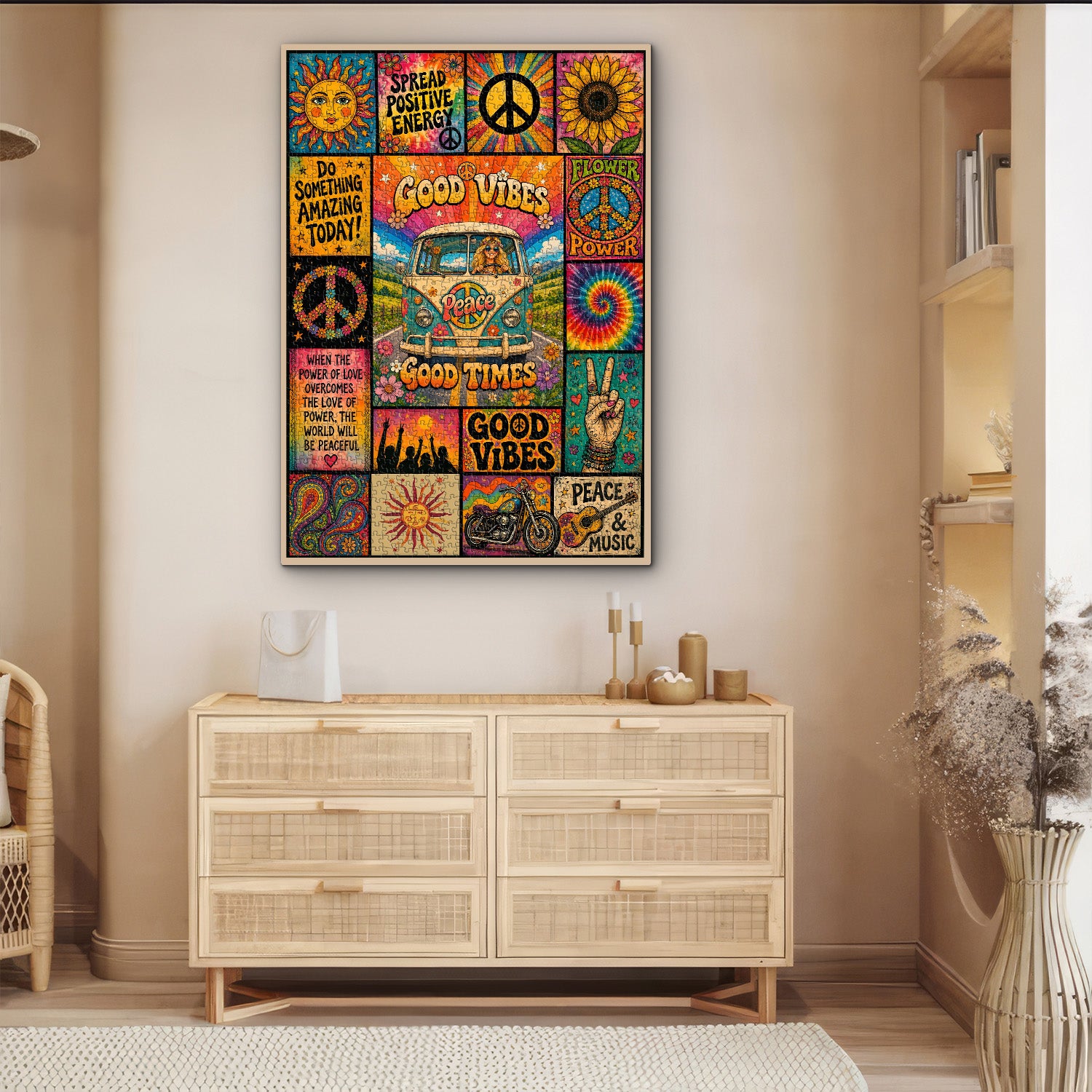 Retro Collage Art Jigsaw Puzzle 1000 Pieces