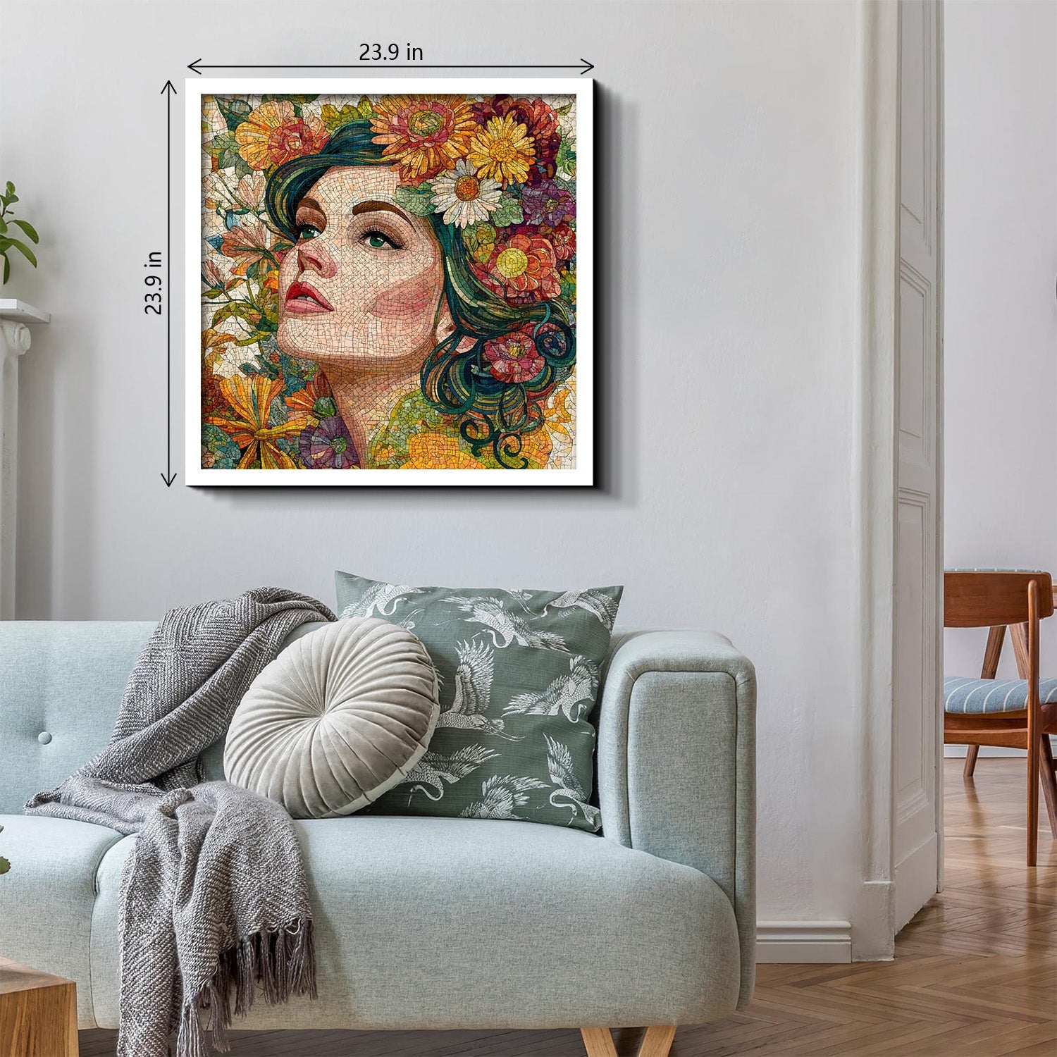 Mosaic Nymph Jigsaw Puzzle 1000 Pieces