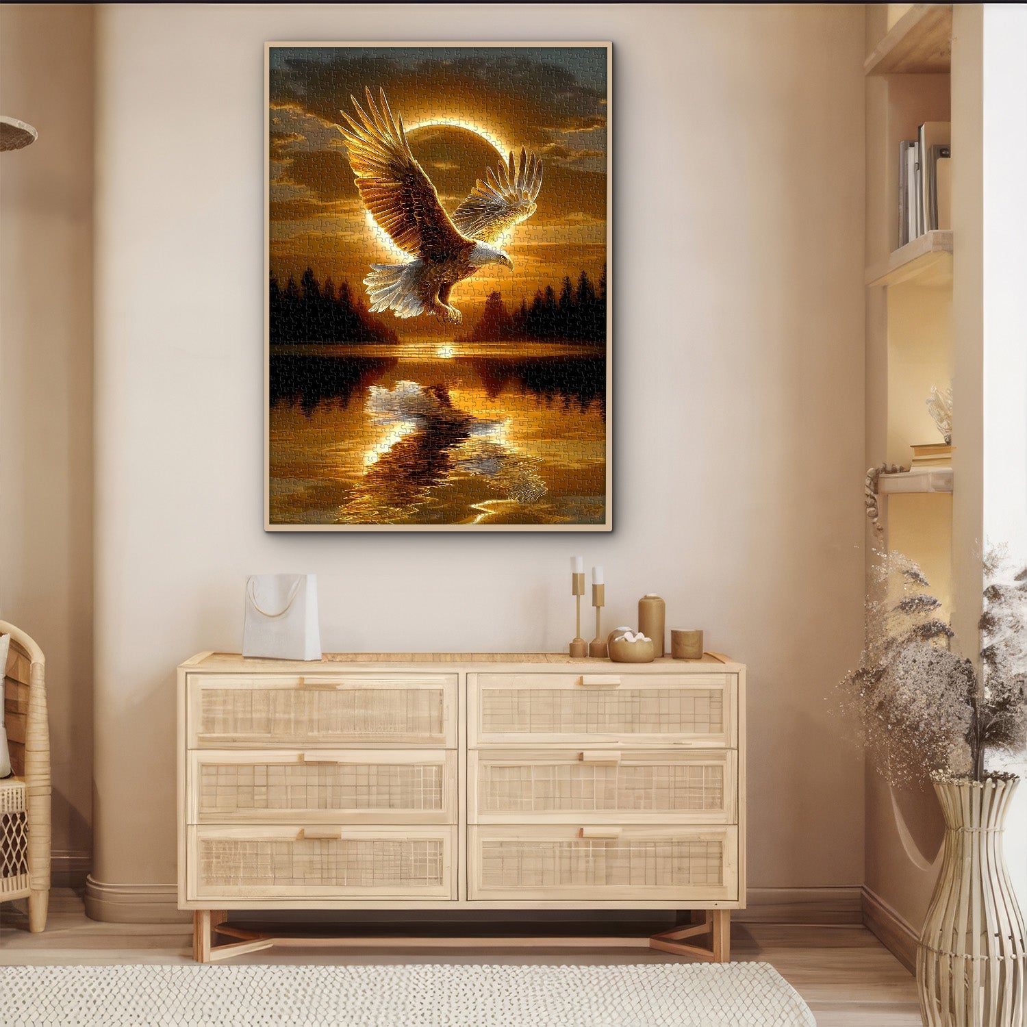 Solar Eagle Jigsaw Puzzle 1000 Pieces