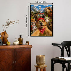 Mountain Buddies Selfie Jigsaw Puzzle 1000 Pieces
