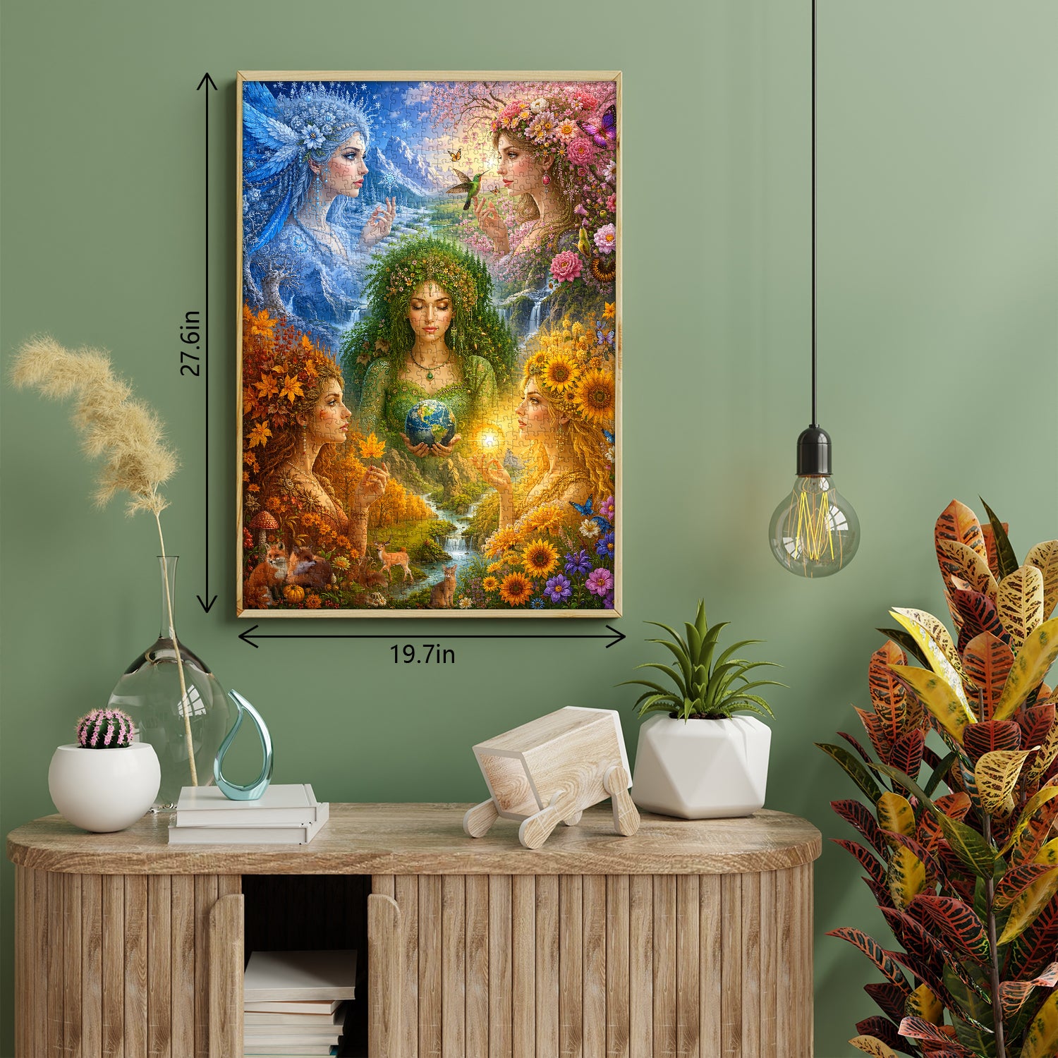 Guardian of Earth & Seasons Jigsaw Puzzle 1000 Pieces