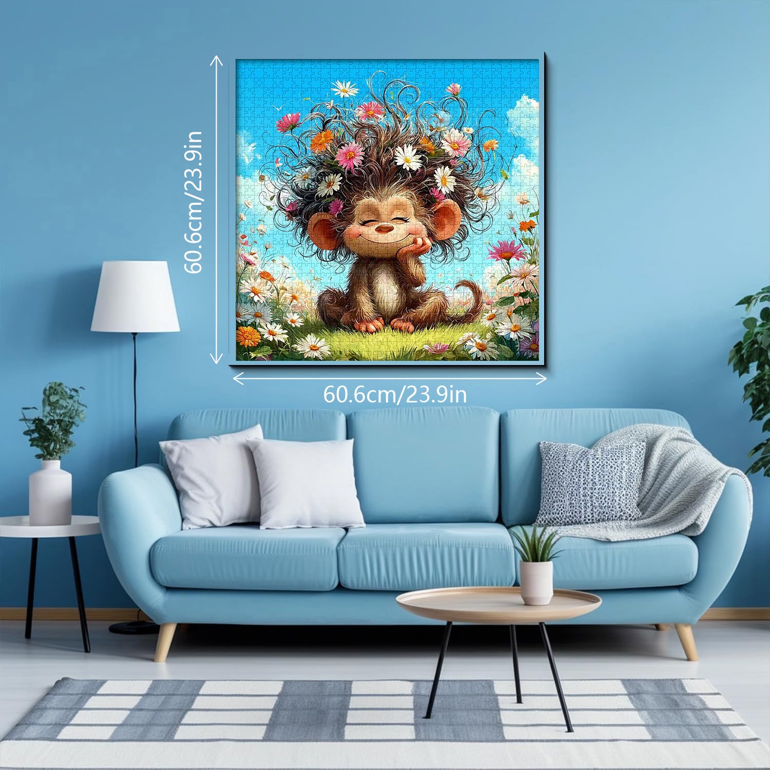 Puzzle Whimsy Blossom Monkey 1000 pezzi