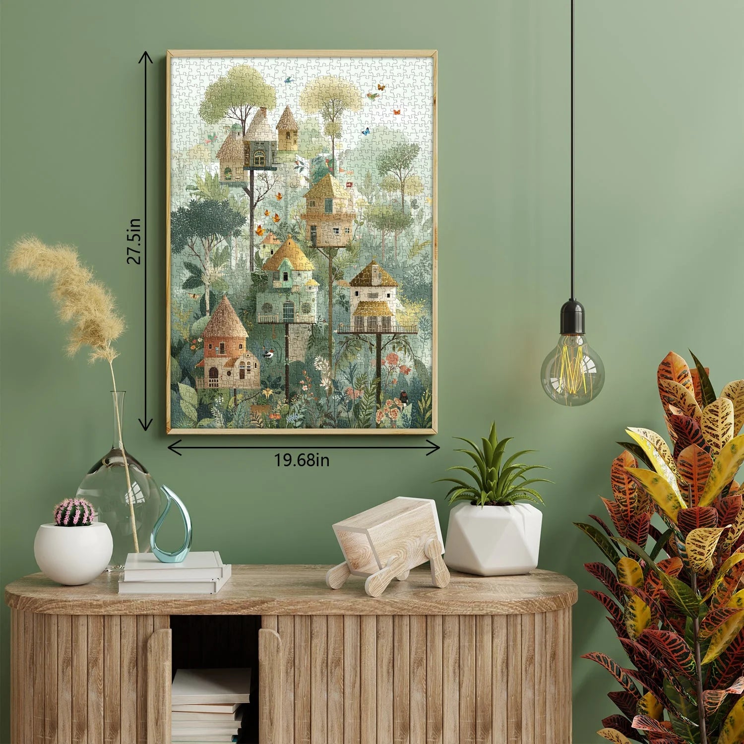 Treehouse Village Jigsaw Puzzle 1000 Pieces