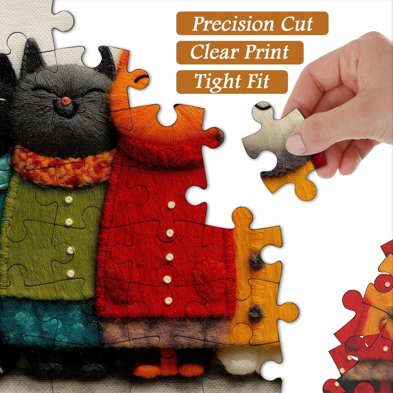 Cozy Cat Art Jigsaw Puzzle 1000 Pieces