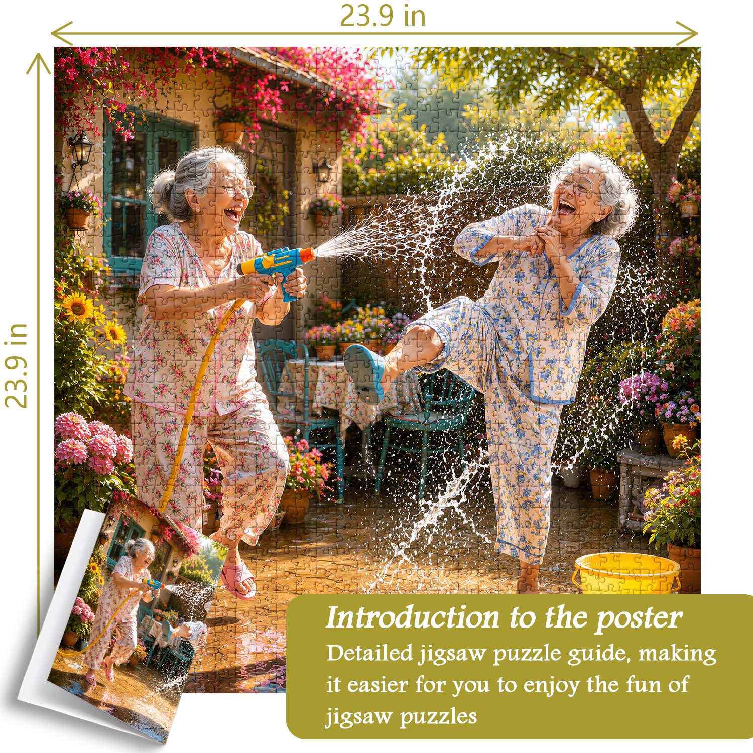 Golden Summer Joy Jigsaw Puzzle 1000 Pieces