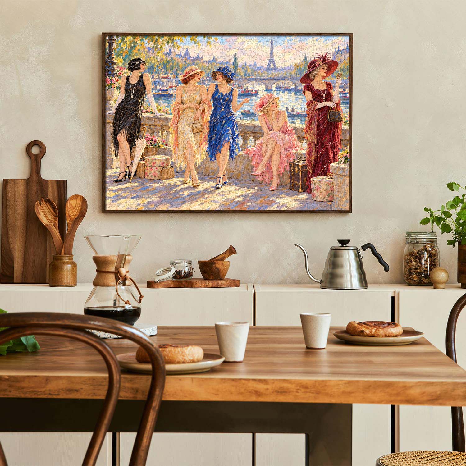 Parisian Flappers Jigsaw Puzzle 1000 Pieces