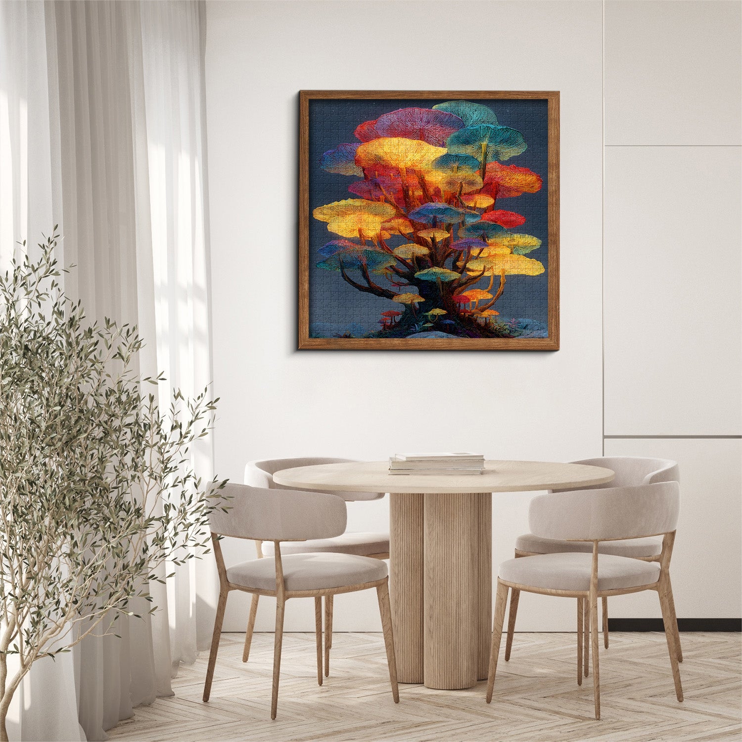 Mushroom Tree Jigsaw Puzzle 1000 Pieces