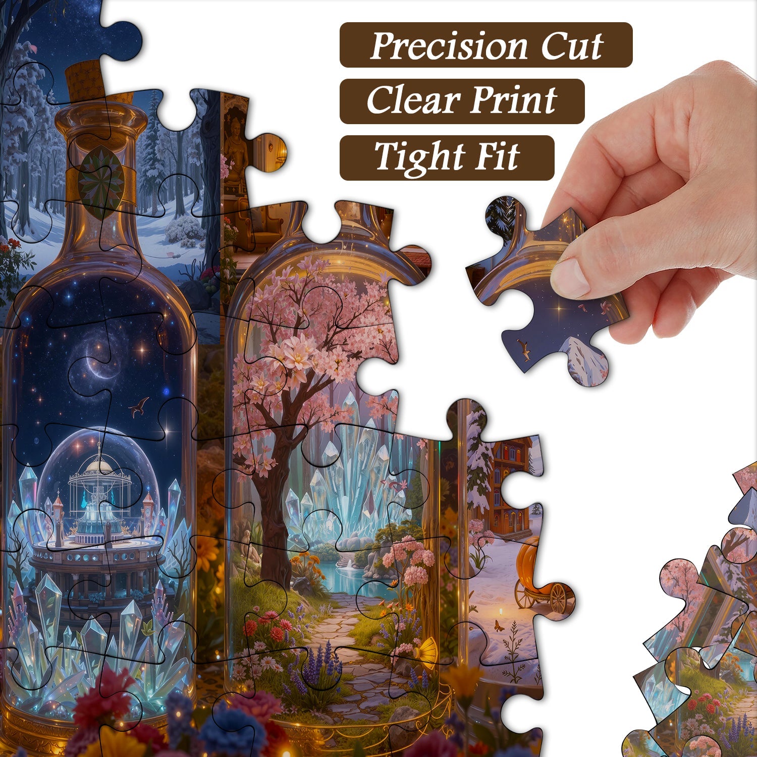 Fantasy Flasks Jigsaw Puzzle 1000 Pieces
