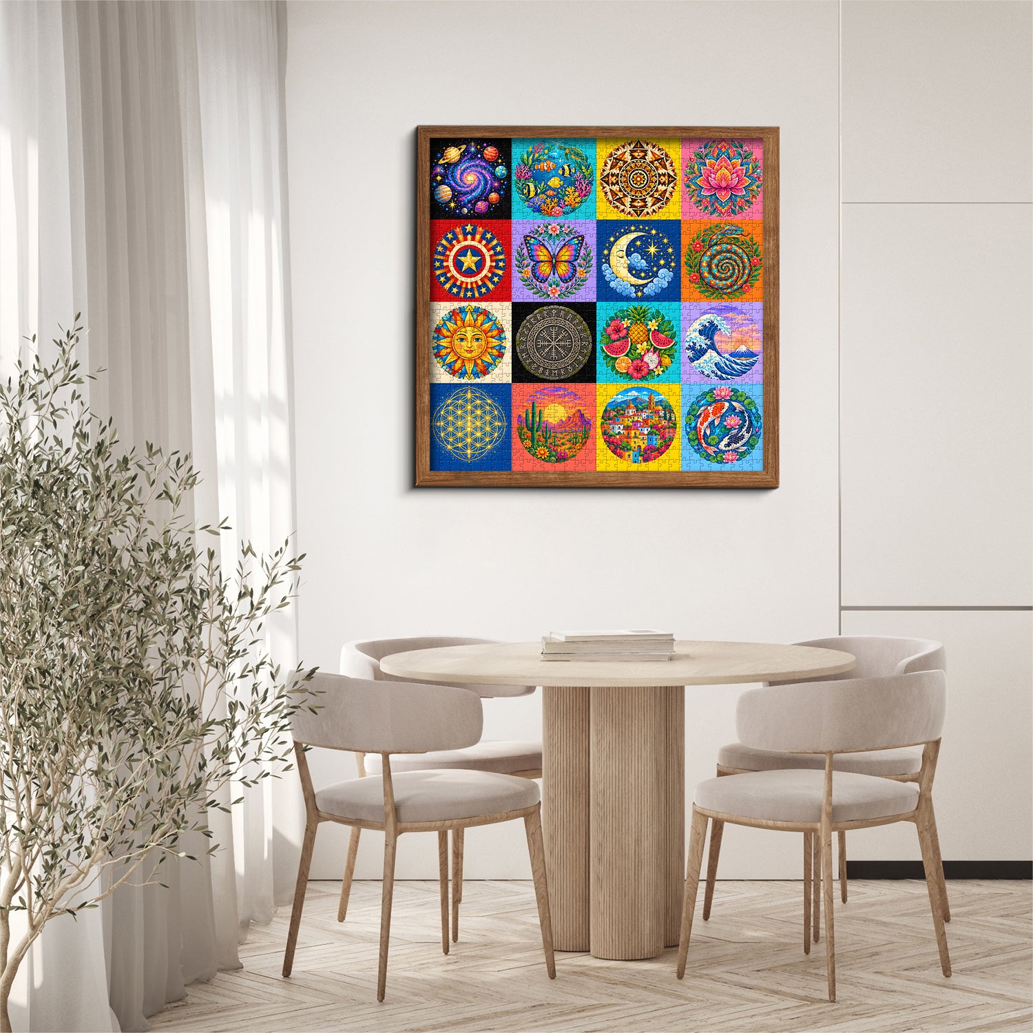 Circular Visions Jigsaw Puzzle 1000 Pieces
