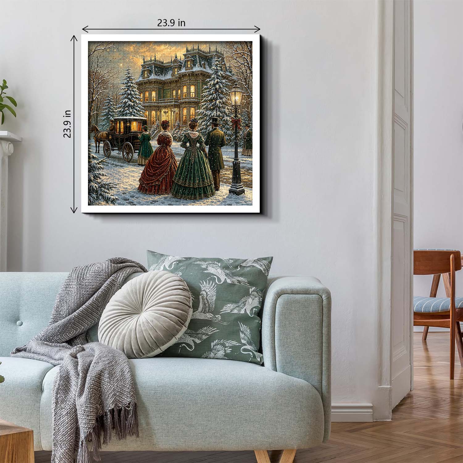 Snowy Gala Jigsaw Puzzle 1000 Pieces