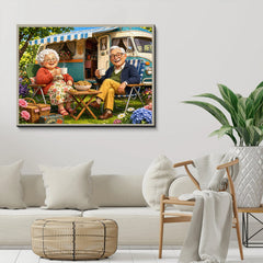 Leisurely Camper Days Jigsaw Puzzle 1000 Pieces