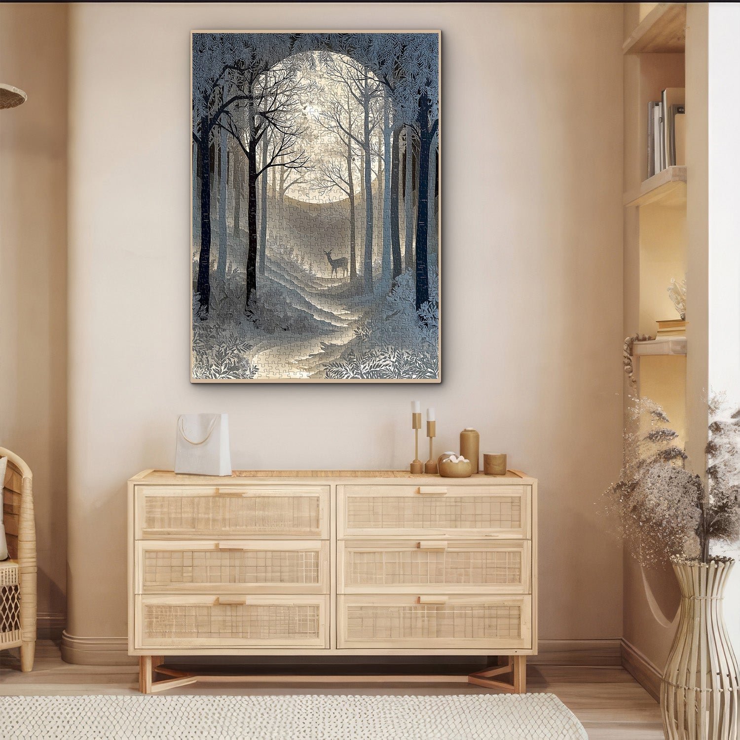 Pure White Realm Jigsaw Puzzle 1000 Pieces