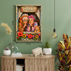 Neighborhood Chatter Jigsaw Puzzle 1000 Pieces