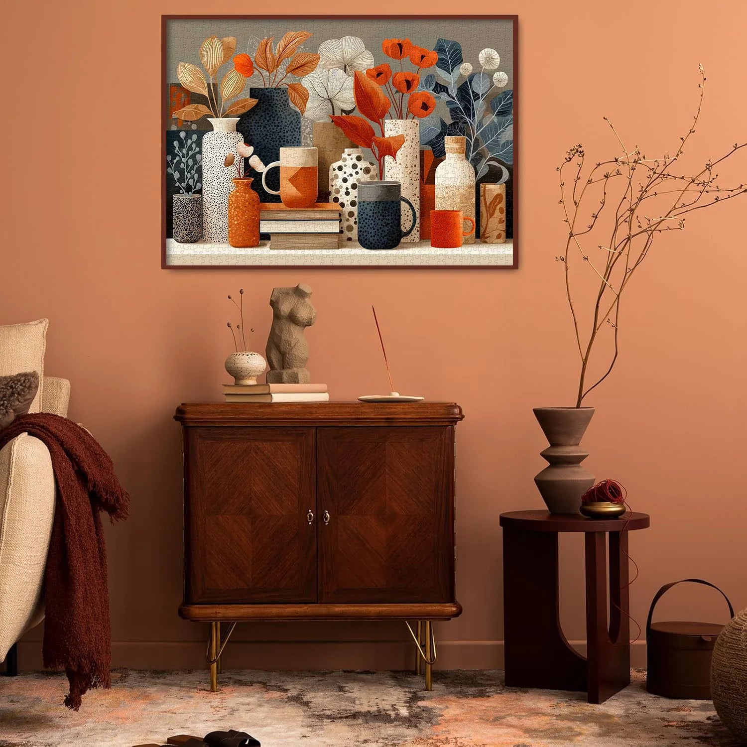 Art géométrique puzzle 1000 pièces