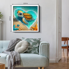 Heart Turtle Jigsaw Puzzle 1000 Pieces