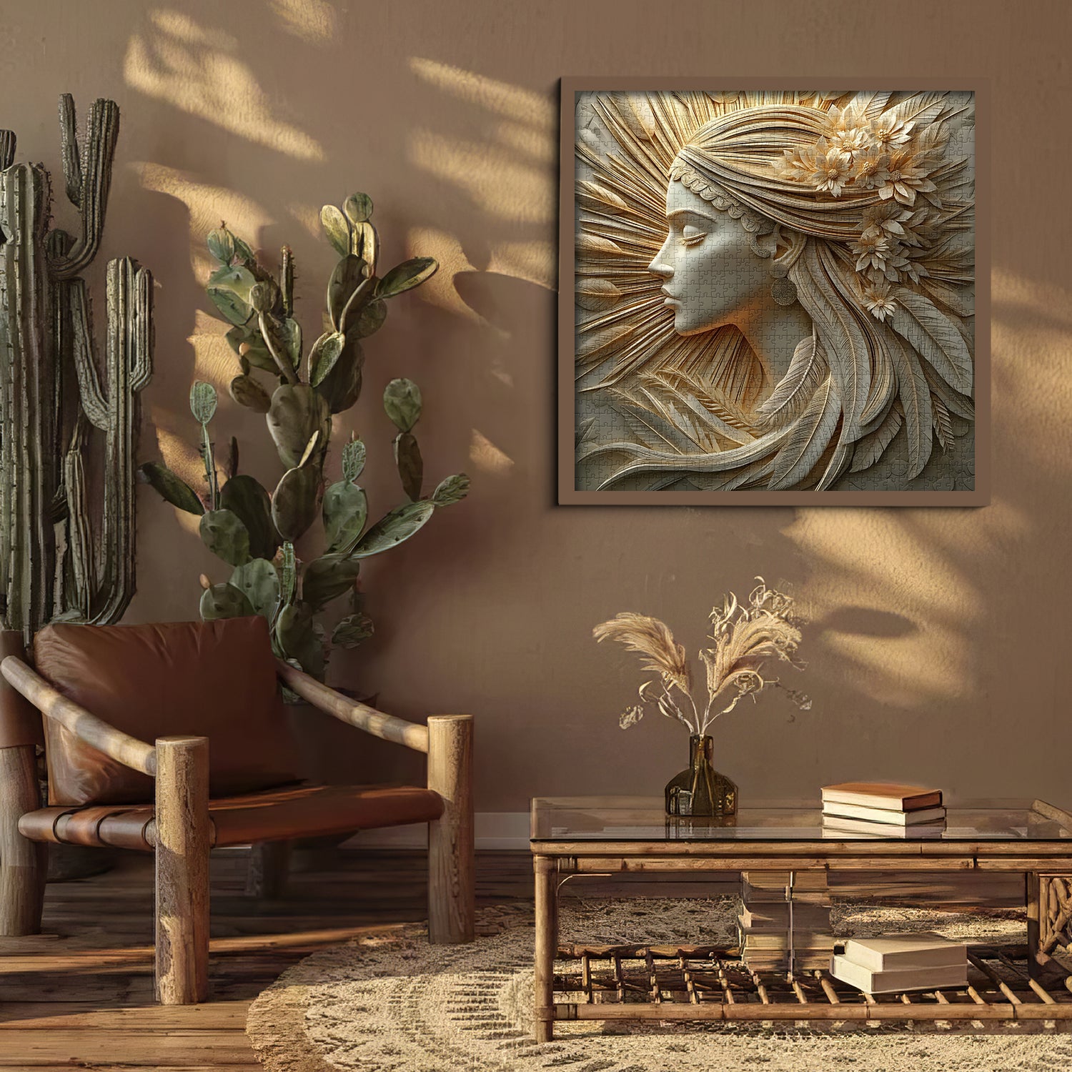 Goddess Sculpture Jigsaw Puzzle 1000 Pieces