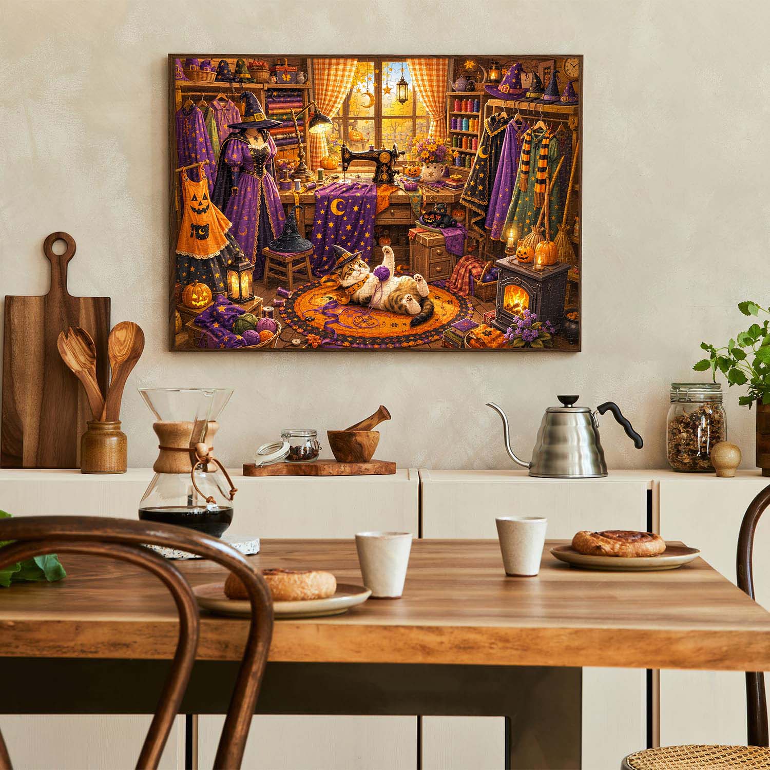 Witch Costume Workshop Jigsaw Puzzle 1000 Pieces