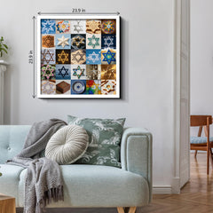 Davidsterne-Sammlung Puzzle 1000 Teile