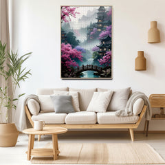 Blossom Bridge puzzle puzzle 1000 pezzi