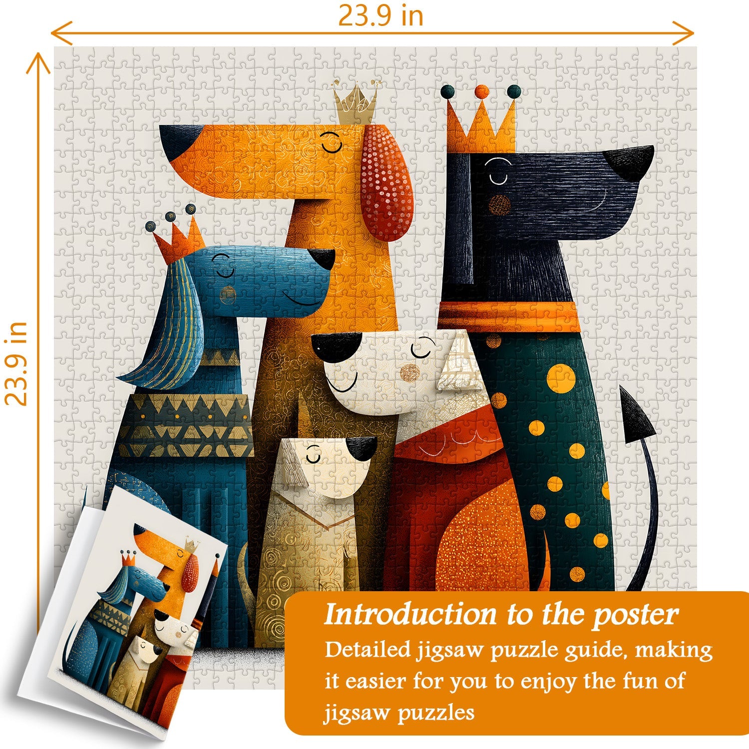 Puzzle Royal Pups 1000 pièces