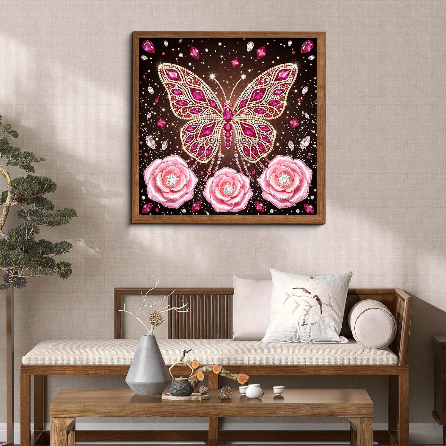 Brilliant Crystal Butterfly Jigsaw Puzzle 1000 Pieces