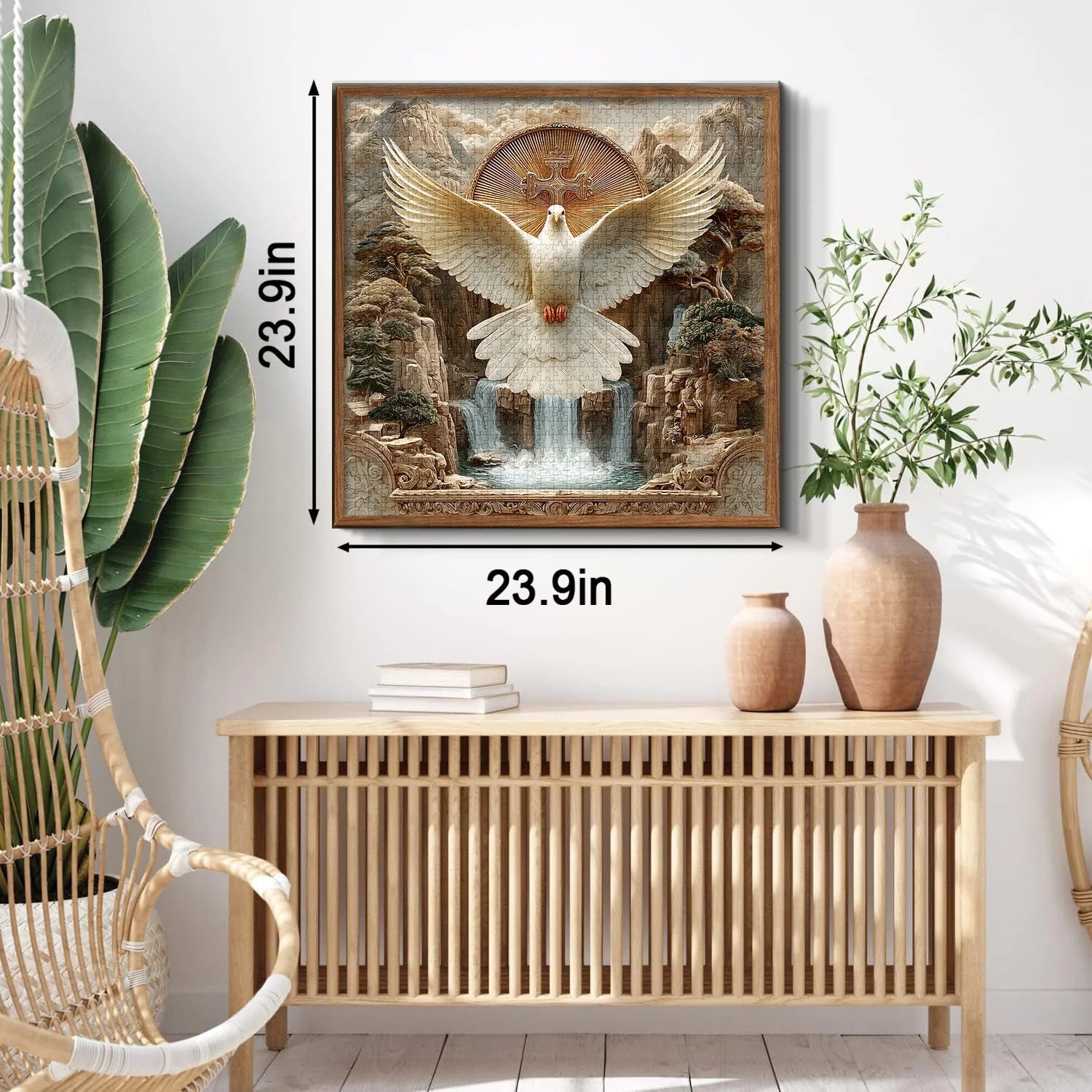 The Sacred Cascade Jigsaw Puzzle 1000 Pieces