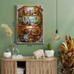 Four Seasons Cottage Jigsaw Puzzle 1000 Pieces